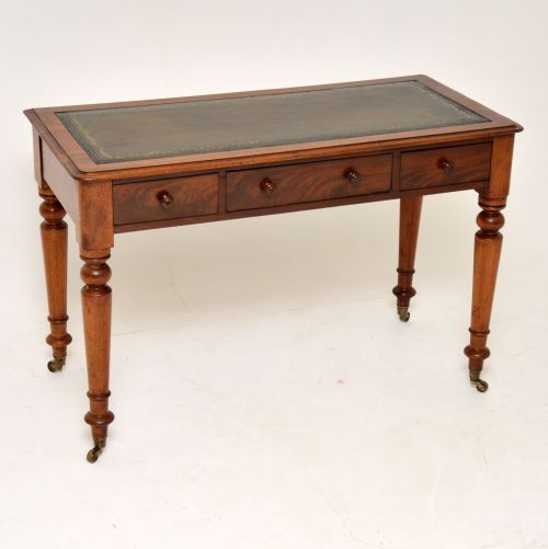 Antique Victorian Mahogany Writing Desk