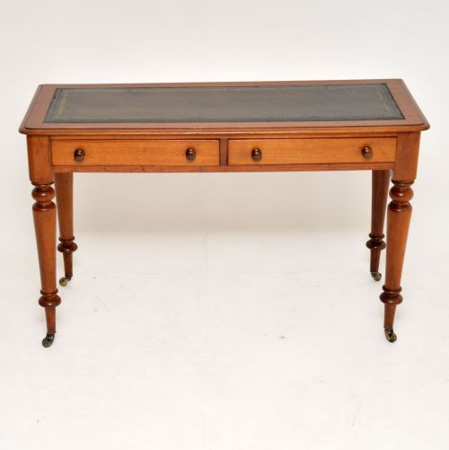 fig 1. Antique Victorian Mahogany Writing Desk