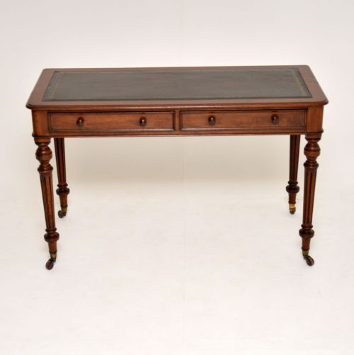 fig 1. Antique Victorian Mahogany Writing Desk
