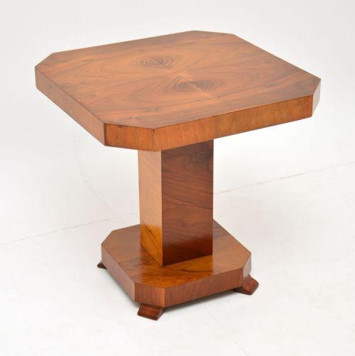 1920’S Original Art Deco Walnut Coffee Table