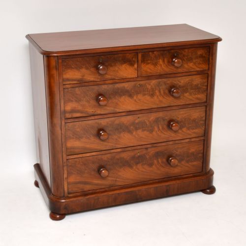 Antique Victorian Mahogany Chest of Drawers