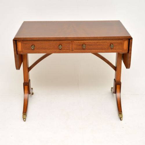 fig 1. Antique Mahogany Regency Style Sofa Table