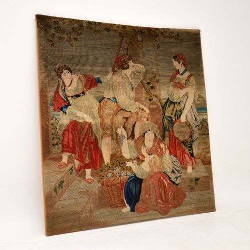 fig 1. Antique Hand Made Tapestry
