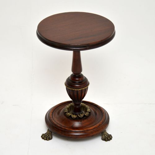 Antique Victorian Mahogany Wine Table