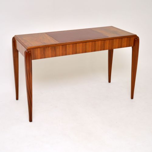 fig 2. Art Deco Vintage Walnut Writing Table by McIntosh