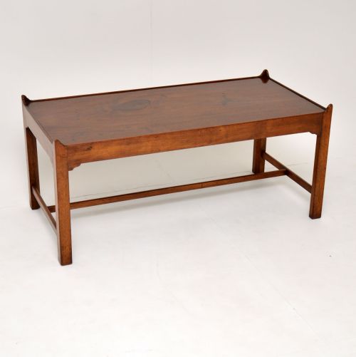 Antique Solid Mahogany Coffee Table