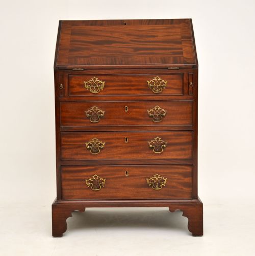 fig 1. Antique Georgian Mahogany Bureau