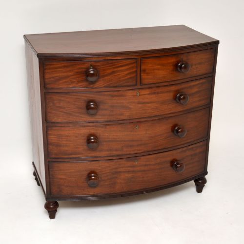 Antique Victorian Mahogany Chest of Drawers