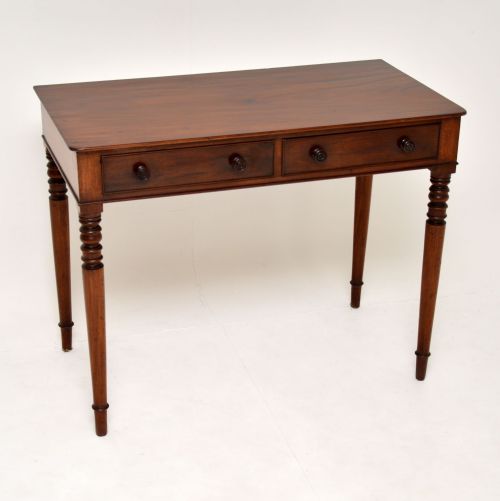 Antique William IV Mahogany Writing Table