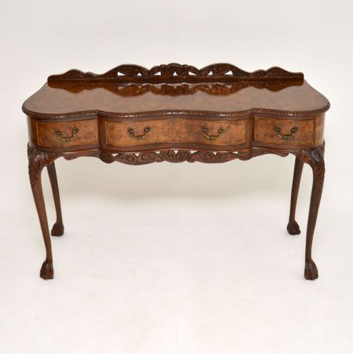 fig 1.
Antique Queen Anne Style Burr Walnut Server Table