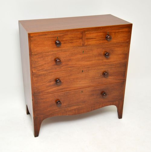 Antique Georgian Mahogany Chest of Drawers