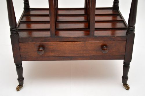 fig 1. Antique Georgian Mahogany Canterbury