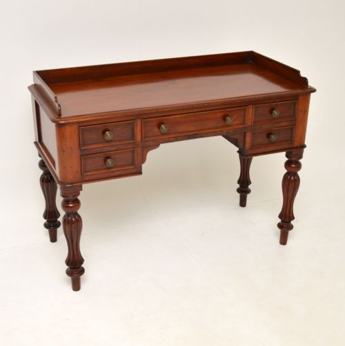 Antique William IV Mahogany Writing Table