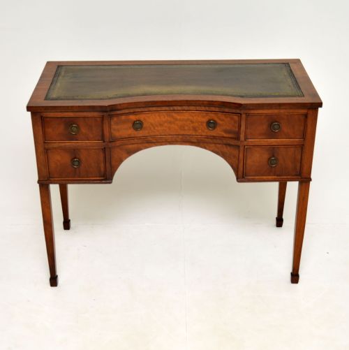 fig 1. Antique Mahogany Writing Table