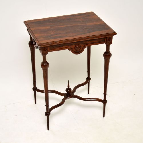 Antique William IV Rosewood Side Table