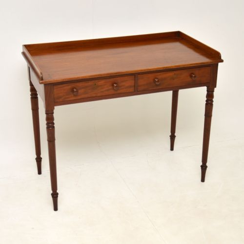 Antique Victorian Mahogany Writing Table