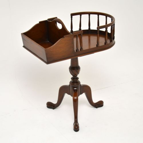 Antique Chippendale Style Mahogany Side Table
