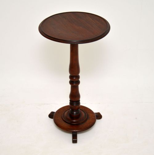 fig 1. Antique Victorian Mahogany Occasional Table
