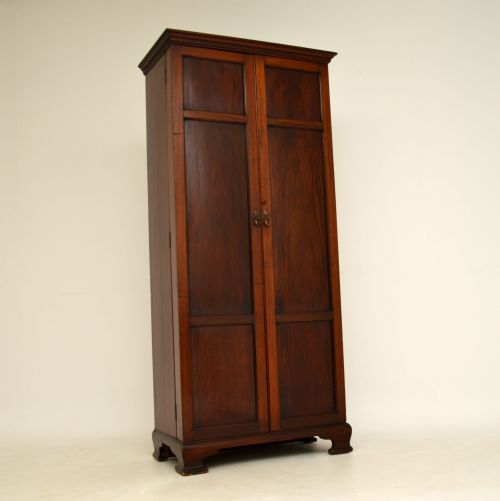 Antique Victorian Mahogany Hall Cupboard