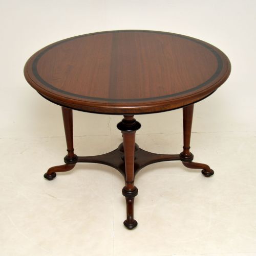 fig 1. Antique Victorian Walnut Dining Table