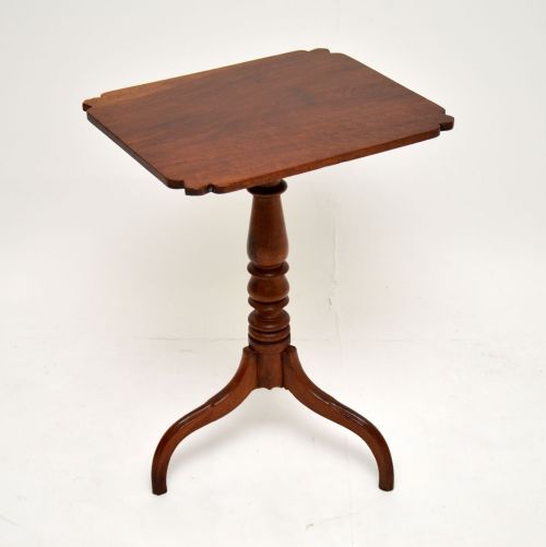 Antique Georgian III Mahogany Occasional Table