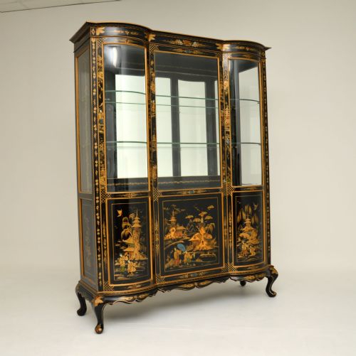 Antique 1920’S Chinoiserie Display Cabinet