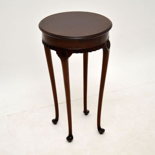 Antique Victorian Mahogany Side Table
