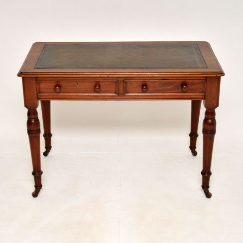 fig 1. Antique Victorian Mahogany Writing Table
