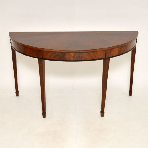 Antique Georgian Period Mahogany Console Table