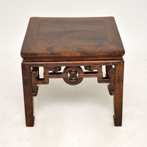 fig 1. Antique Chinese Elm Coffee / Side Table