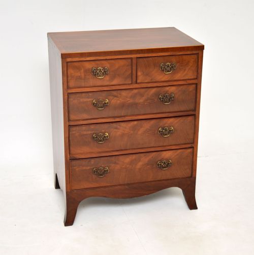 Antique Edwardian Mahogany Chest of Drawers