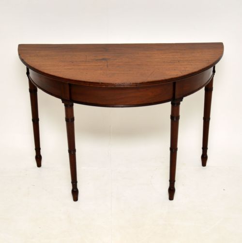 Antique Georgian Mahogany Console Table