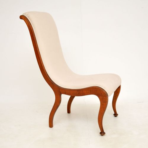 Antique Regency Lounge Chair
