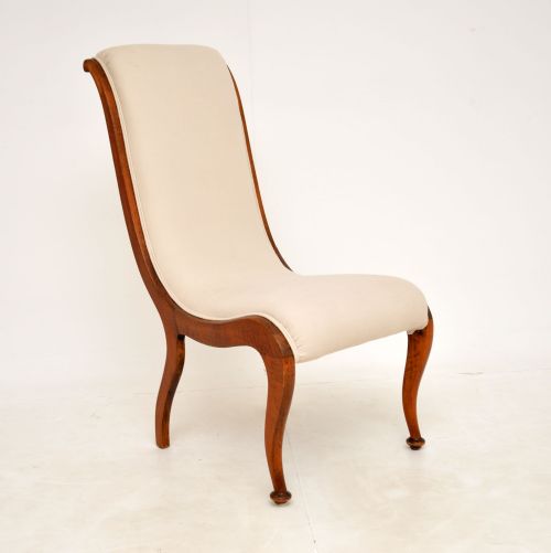 fig 1. Antique Regency Lounge Chair