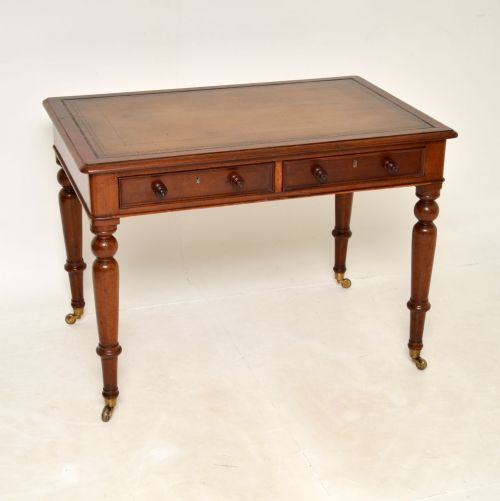 Antique Victorian Mahogany Writing Table