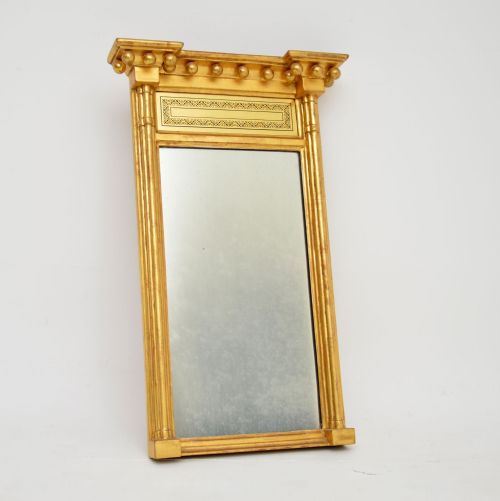 fig 1. Antique Georgian Period Gilt Wood Mirror