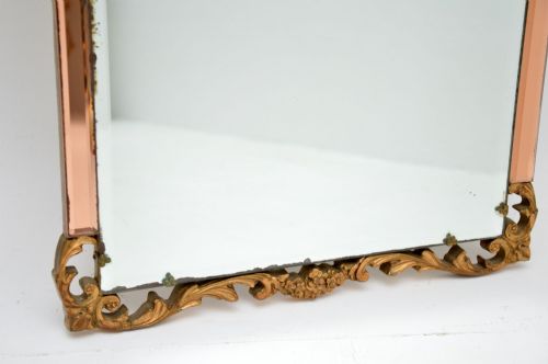 fig 1. Antique Art Deco Period Decorative Mirror