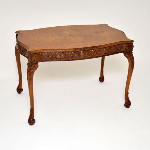 Antique Burr Walnut Occasional Table