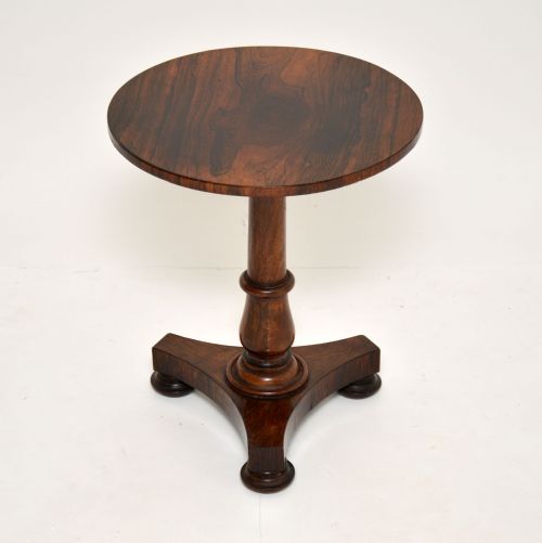 Antique William IV Rosewood Occasional Side Table