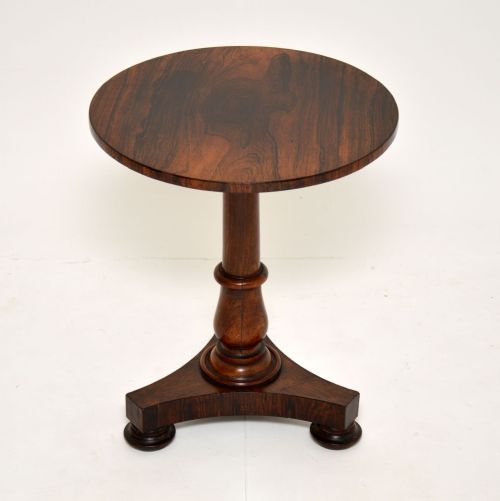 fig 1. Antique William IV Rosewood Occasional Side Table