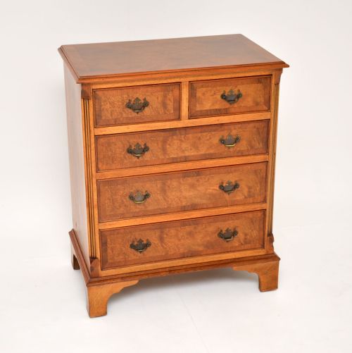 Antique Burr Walnut Chest of Drawers