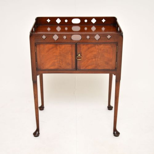 fig 1. Antique Mahogany Side Table