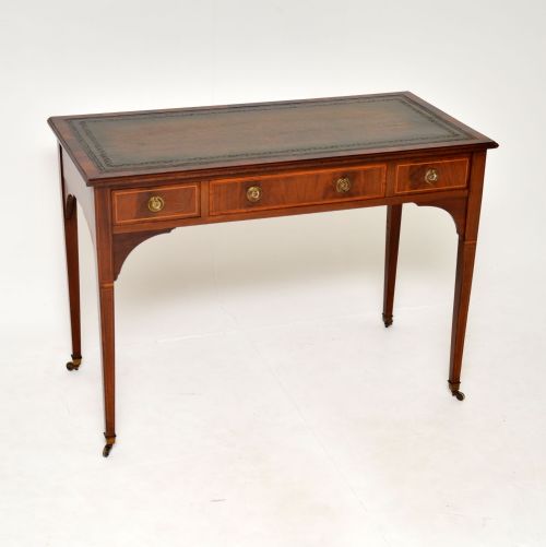 Antique Edwardian "Maple & Co" Mahogany Desk