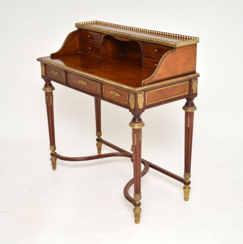 fig 2. Antique French Ormolu Mounted Secretaire Desk
