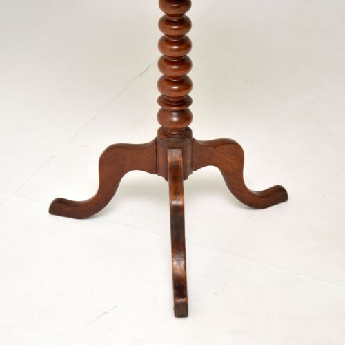 fig 1. Antique Victorian Mahogany Occasional Side Table