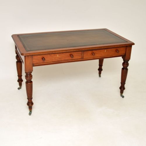Antique Victorian Mahogany Writing Table