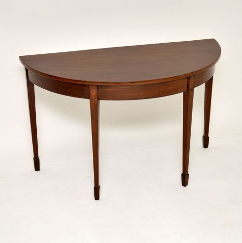 fig 1. Antique Georgian Mahogany Console Table