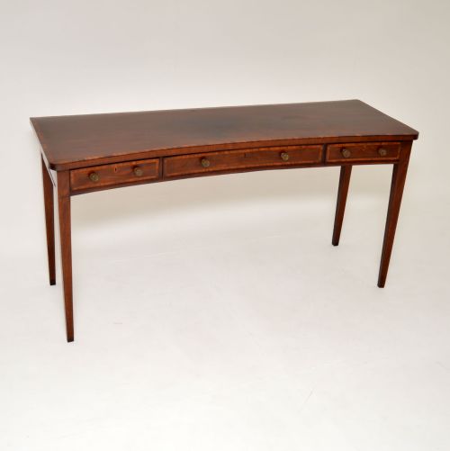 Antique Georgian Inlaid Mahogany Server
