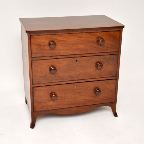 Antique Georgian Mahogany Chest of Drawers