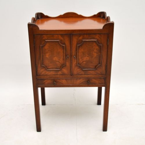 fig 1. Antique Chippendale Style Mahogany Side Cabinet